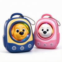 Nouveau jouet anti-stress porte-clés sac à dos animal mignon, jouets de décompression lumineux en plastique ABS coloré, certifié EN71, cadeau pour enfants, cadeau de fête