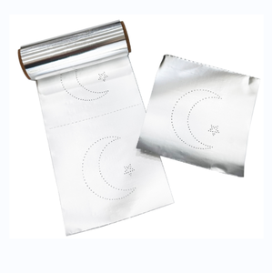 Hot Sale New Design Hookah Accessories-Food Grade Aluminum Foil <b>Paper</b> <b>Roll</b> Cut and Coated for Hookah Shisha and Food Packaging - Product Image 5