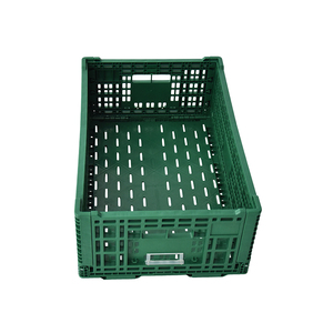 Tiết Kiệm Không Gian 600*400*230Mm Đóng Mở Stackable Gấp Mua Sắm Nhựa Lưu Trữ Có Thể Gập Lại Tote Thùng - Product Image 2