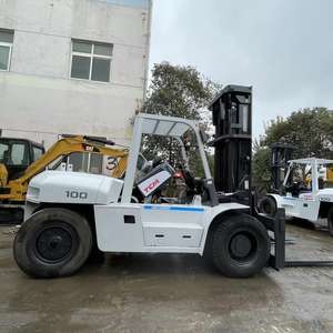 יפן טובה וזולה 10 טון tcm מלגזה d100 דיזל בשימוש toyote/tcm/komats מלגזה 10t - Product Image 6