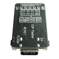 Programador Aprilbeacon ESP Flasher Rev6-USB Tipo-C con Soporte CH340, Compatible con Protoboard para Módulos ESP8266/ESP32