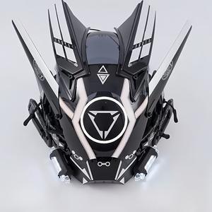 <span class=keywords><strong>Máscara</strong></span> de Cosplay de Cara Completa de Plástico Brillante Estilo Cyberpunk Predator para Halloween y el Día de los Inocentes - Product Image 3