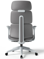 Chaise de bureau de direction en cuir - Design moderne, caractéristiques ergonomiques, 3 vérins pneumatiques, inclinaison à quatre vitesses avec verrouillage