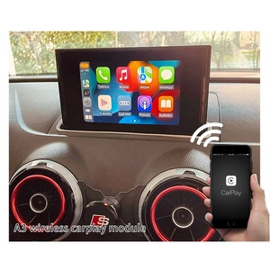 AZTON-Unidad de actualización inalámbrica <span class=keywords><strong>Apple</strong></span> <span class=keywords><strong>CarPlay</strong></span> para iPhone, dispositivo para <span class=keywords><strong>A3</strong></span> 8P 8V 2013 2014 2015 2016 <span class=keywords><strong>2017</strong></span> 2018 2019 2020 - Product Image 1
