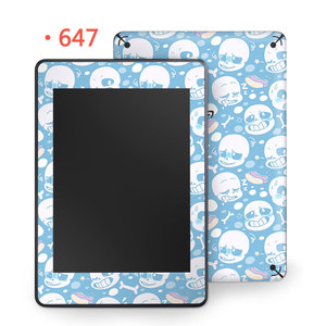Protection d'écran complète pour tablette Kindle Oasis Touch 2022, motif chauve-souris violet, en PET - Product Image 5