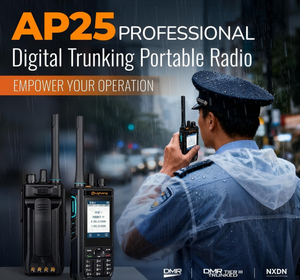 Radio numérique professionnelle haute capacité Lisheng YSHON AP25 |   <span class=keywords><strong>2000</strong></span> canaux et 64 zones |   Étanchéité IP68 |   Autonomie de la batterie 16H DMR - Product Image 1