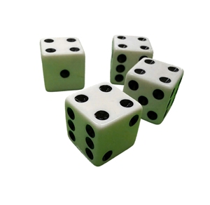 Dés en plastique acrylique de haute qualité pour poker, casino, jeux de société – Ensemble de dés imperméables et résistants à l'usure – Vente en gros 2026 - Product Image 1