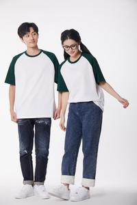 T-shirt décontracté surdimensionné en coton 100% 260 GSM, manches raglan, personnalisable avec logo, style streetwear pour hommes – Vente en gros - Product Image 5