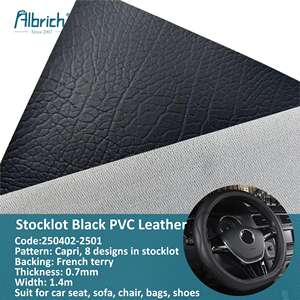 Tessuto in Ecopelle PVC con Motivo Capri per Interni Auto, Divani, Borse, Personalizzabile, Impermeabile ed Ecologico - Product Image 1