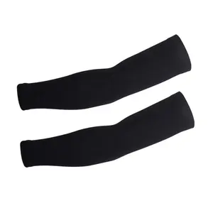 Sleeve Wholesale High Qualtity Solid Color Uv Protective Custom Color Unisex Arm Sleeve For Biking