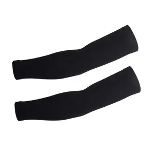 Wholesale High Qualtity Solid Color Uv Protective Custom Color Unisex Arm Sleeve For Biking