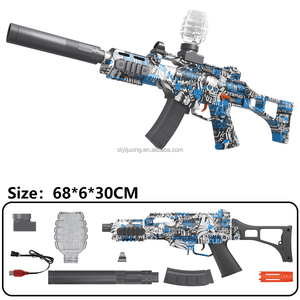 Pistola de Juguete Eléctrica de Bolas de Gel <span class=keywords><strong>G36</strong></span> Graffiti, 68 cm, Material ABS, Modo Dual (Automático/Manual), Segura para Jugar al Aire Libre, Juguete Divertido - Product Image 2