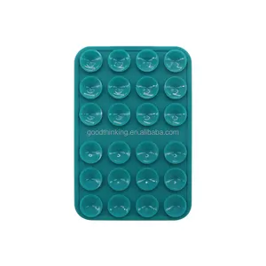 Suporte de silicone para celular Smartphone, logotipo forte, gancho de parede quadrado, suporte de silicone para celular - Product Image 1