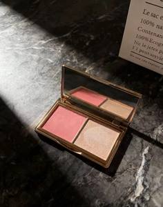 Maquillaje facial de lujo y larga duración, colorete mineral y polvo iluminador de tamaño viaje, cosméticos de alta calidad excepcionales. - Product Image 6