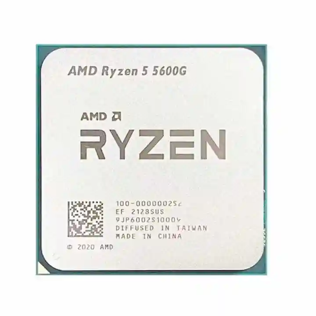 Hot Selling Brand New AM4 Cpu 3.9GHz R5 5600G Tray Version Without Cooling Fan