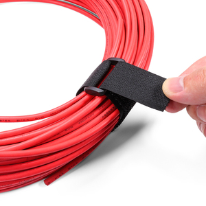 बहुउद्देशीय हैवी ड्यूटी हुक और पाश पट्टियाँ बन्धन हासिल समायोज्य केबल प्रबंधन के लिए प्लास्टिक बकसुआ के साथ पट्टियाँ - Product Image 5