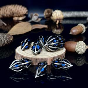 Jeu de dés en métal <span class=keywords><strong>squelette</strong></span> polyédrique RPG Casino personnalisé jeu d'équipe jeu de dés dés D & D <span class=keywords><strong>squelette</strong></span> en métal dés - Product Image 6