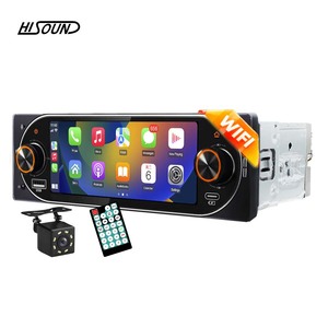 Nhà Máy 1din đa phương tiện <span class=keywords><strong>Car</strong></span> <span class=keywords><strong>Player</strong></span> với RDS Carplay phía sau Wifi máy ảnh OEM 5inch âm thanh xe hơi - Product Image 1