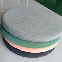 Coussin de siège rond en mousse à mémoire de forme, antidérapant, pour chaise de bureau à domicile, personnalisable