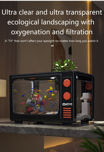 Klein bureau-<span class=keywords><strong>aquarium</strong></span> 2025 nieuw model geïntegreerde filter en zuurstofapparaat ecologisch landschap tv-<span class=keywords><strong>aquarium</strong></span> voor goudvissen - Product Image 4