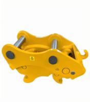 Attache rapide robuste 15T SANHA pour engrenages, inclinable, compatible avec les accessoires d'excavatrice, fixation par broches, installation facile, garantie usine de 6 mois