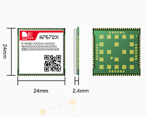Original New SIMCOM A7672SA A7672E A7672S 4G LTE Module Cat 1 module 4G Modem With Low Price