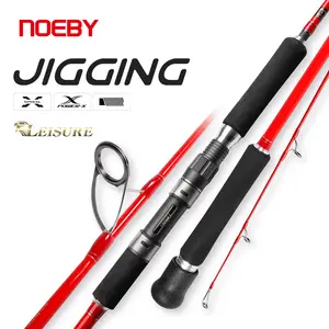 Noeby – canne à pêche Jigging 1.83m, Spinning Jig Rod 200-500g thon jeu leurre pêche en eau salée