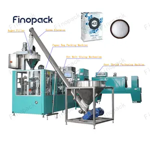 High Speed Salt Packing Machine 1kg Table Salt Packing Machine Automatic Packaging And Sealing Machine Paper Bag