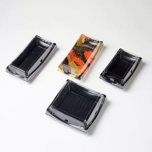 Boîtes en plastique transparent PLA de 6 pouces, écologiques, jetables, emballage alimentaire personnalisé pour gâteaux, petit-déjeuner, pain - Product Image 3