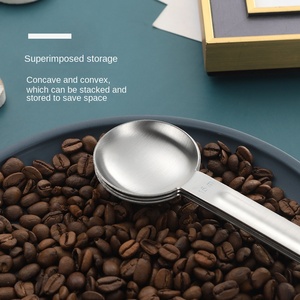 DFM02 Stainless Steel 5ml 15ml 2 Ends <b>Measure</b> <b>Spoon</b> - Product Image 4