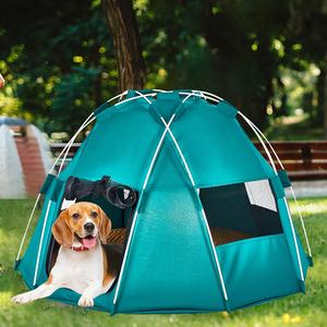 थोक कारखाने का उत्पादन मोर्डन फैशनेबल ग्रीन आउटडोर पॉप अप वाटरप्रूफ कैट टेंट - Product Image 5