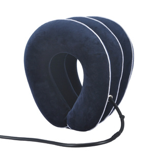 Dispositivo de Tracción Cervical Inflable Portátil, Soporte Eléctrico para el Cuello de Color Gris, para Uso Doméstico - Product Image 5