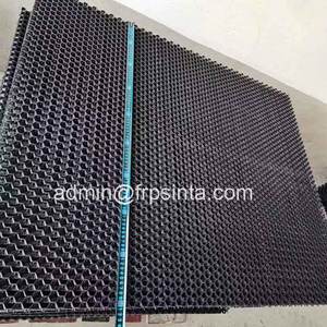 Langlebige Geflügelfarm Gewächshaus kühl lösung Wasserzellen und Wasser vorhang Kunststoff-Kühl kissen - Product Image 5