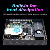 Mini PC para Juegos con Tarjeta Gráfica Independiente GTX 1050Ti de 4GB, Procesador Intel de 10ª Generación (i9/i7/i3/i5), DDR4, M.2 NVMe, DVI, Windows 11, Wifi, NUC
