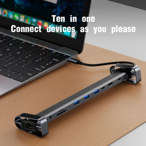 Concentrateur USB Type-C personnalisé OEM HD-MI chargeur d'alimentation PD USB3.0 USB-C adaptateur USB pour station d'accueil <span class=keywords><strong>Surfacepro</strong></span> Type C USB3.0 - Product Image 1