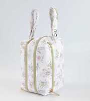 Sac multifonctionnel pour bébé Sac de voyage multi-poches pour maman Sac à couches en nylon, organisateur de couches au design personnalisé avec étui à essuyer Porte-poche