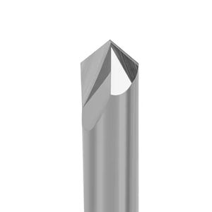 Broca de Carburo Sólido para Perforación en Punto 90 °   120 °   Fresa de biselado CNC para metal y aluminio, fresa de biselado CNC para perforación - Product Image 2
