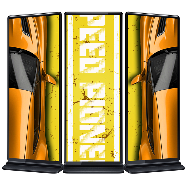 70 Inch 75 Inch 86 Inch Full HD Multi-Size Screen Floor Standing Portable Advertising Displays