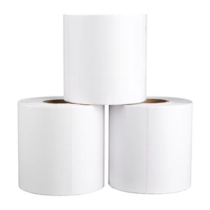 Papier thermique pour étiquettes Haoxi 100x100mm 100x150mm, rouleau auto-adhésif pour impression de livraison express - Product Image 4