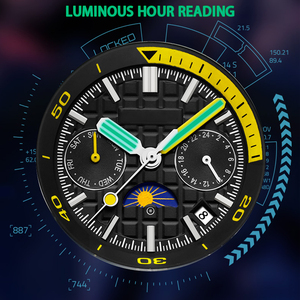 Reloj de Hombre Luminoso, Deportivo, Resistente al Agua, de Silicona, de Cuarzo - Product Image 5