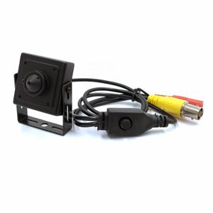 Su misura Ex-view 0.01Lux 700TVL 34*34mm 1/<span class=keywords><strong>3</strong></span> "ICX873/872 colore cd Micro fotocamera quadrata CCD con obiettivo a foro di spillo Supercone da <span class=keywords><strong>3</strong></span>.7mm - Product Image 3