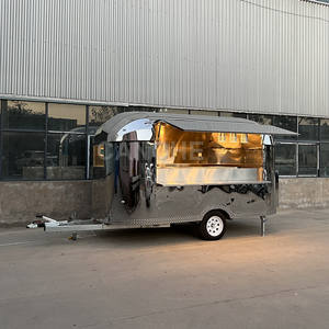 Remolque de comida personalizado asequible hecho de acero inoxidable Ideal para camiones de comida Catering Eventos y servicio de comida al aire libre - Product Image 6