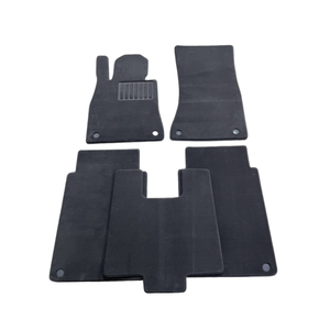 Alfombrillas de Coche Maybach de Lana de 20mm, Ecológicas, de Lujo, Juego Completo de 5 Piezas, Punzonadas con Aguja, Impermeables/Antipolvo, Antideslizantes, Personalizadas al por Mayor - Product Image 1
