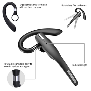 Auriculares Inalámbricos 5.2 con Gancho para la Oreja, Monoauriculares para Conductor de Camión, Modelo YYK-525, Auriculares de Oficina con USB - Product Image 3