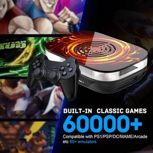 Kinhank คอนโซลเกม X4บวกกับ60000 +, คอนโซลเกมคอนโซลซุปเปอร์คอนโซลพร้อมชิป S905X4ระบบ4.6แอนดรอยด์ทีวี4K ปลั๊กแบบยุโรป - Product Image 6