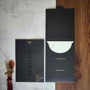 Logotipo # 5 # 6 # 7 # 9 Sobres de Papel Kraft Personalizados, Sobre Tipo Cartera con Impresión en Plata Caliente, Invitación de Lujo Personalizada, Alta Calidad para Negocios - Product Image 6