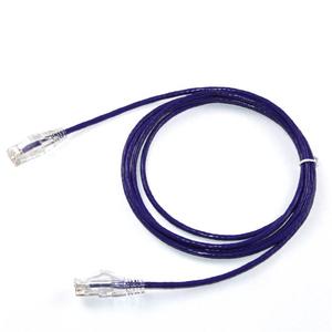 สายแพทช์อีเธอร์เน็ต Cat6a UTP แบบบางพิเศษ XXD <span class=keywords><strong>Pass</strong></span> test รุ่น Slim Thin Cat6 พร้อมหัวต่อ RJ45 ขนาด 28awg 8 แกน - Product Image 4