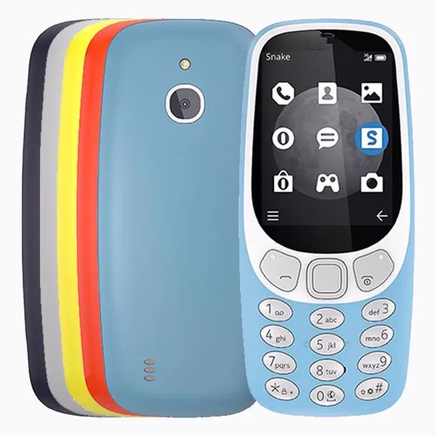 סיטונאי נעול מחיר זול 2g gsm כפול-sm מקלדת פונקציה עבור nokia 3310 טלפונים ניידים בשפות מרובות