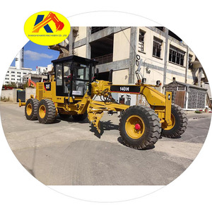 Low Hour <b>CAT</b> Grader 140H Good Condition Used Caterpillar 140H Motor Grader, for Road Construction - Product Image 1