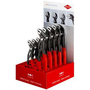 Knipex-00 18 01 V13แสดงเคาน์เตอร์สำหรับงูเห่า®คีมปั๊มน้ำไฮเทค180-250มม. (10ชิ้น) ชุดเครื่องมืออื่นๆ - Product Image 1